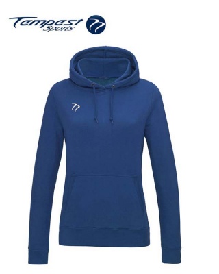 Tempest Lightweight Ladies Royal Hooded Sweatshirt